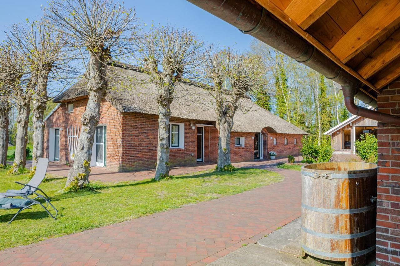 Reetdach Ostfriesenhaus Villa Sudbrookmerland Luaran gambar