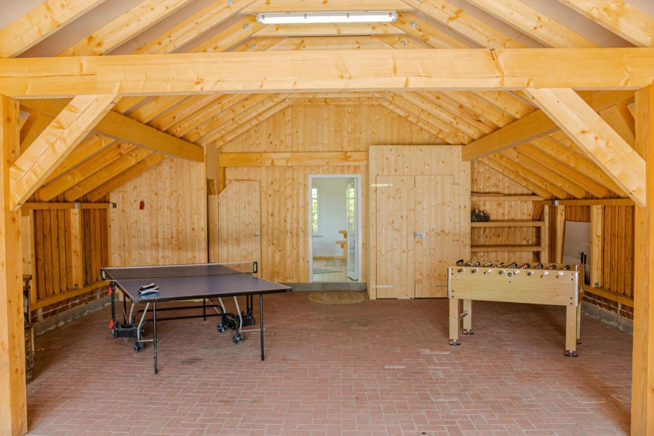Reetdach Ostfriesenhaus Villa Sudbrookmerland Luaran gambar